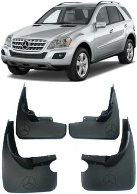 Genuine Set Splash Guards Mud Flaps FOR 2007-2011 Mercedes Benz ML W164 350 /500 - Image 1 of 4