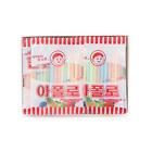 ZEESOON Apollo Straw Korea Candy (10g x 18 packs) , Old School Childhood Kore...