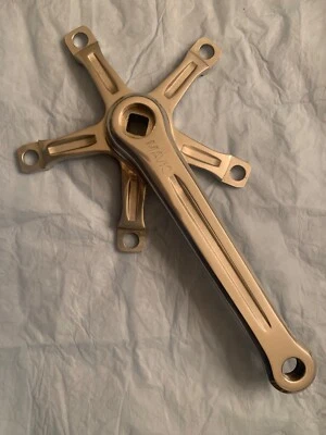 Bicicleta de carretera Mavic SSC brazo de manivela derecho 175 mm manivela 144 BCD 9/16 x 20 TPI -274 gramos Foto 1 de 4