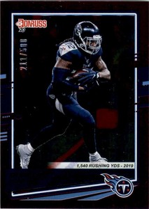 2020 Donruss Season Stat Line #245B Derrick Henry /500