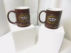 EXCALIBUR CIGAR HOYO de MONTERREY HONDURAS Ceramic Coffee Cup NEW LOT OF 2 BOXED - Picture 1 of 8