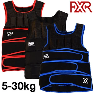 FXR SPORTS ADJUSTABLE WEIGHTED VEST 5kg, 10kg, 15kg, 20kg, 30kg RUNNING VEST - Picture 1 of 7