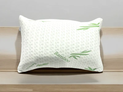BHS BAMBOO Large Soft Pillow Bounce Back Firm Deluxe Hollow Fibe Pillows UK - Image 1 of 4
