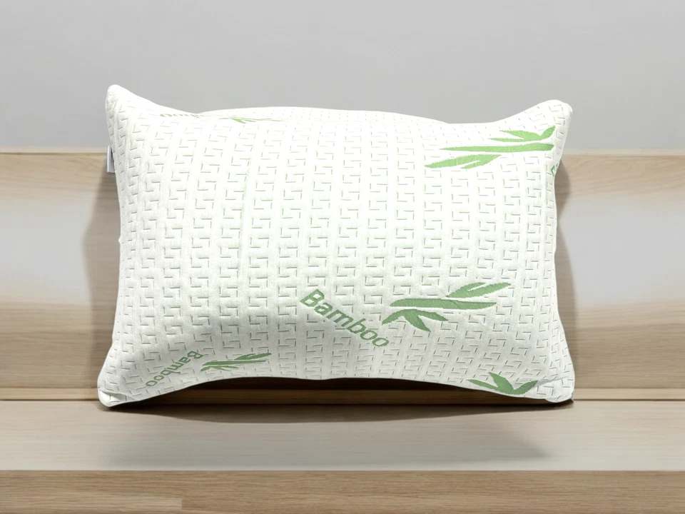 BHS BAMBOO Large Soft Pillow Bounce Back Firm Deluxe Hollow Fibe Pillows UK - Image 1 of 4