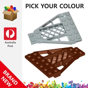 Genuine LEGO™ - Wedge Plate 8 x 6 x 2/3 with Grille - 30036 New Parts - Picture 1 of 3