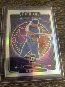 2021 Donruss Optic GEORGE BRETT Prizm Mythical Royals M7