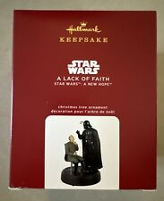 NIB Hallmark 2020 A LACK OF FAITH  Star Wars A New Hope Ornament