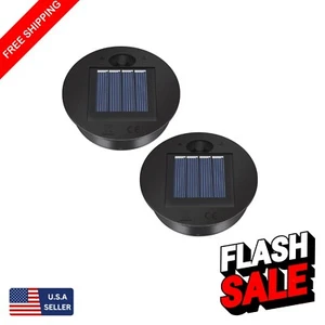 2 Pack Waterproof Solar Lights Replacement - 7 Lumens Garden Lanterns 2.76in - Picture 1 of 8