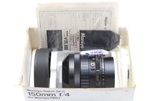 3 Soft Disk Fullset [N MINT/Box] Mamiya Sekor SF C 150mm f4 Lens RB67 S SD JAPAN