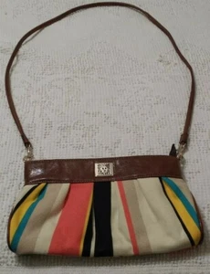 Anne Klein Umhängetasche verschiedene Farben Clutch Tasche/ Handtasche Lederriemen - Bild 1 von 5