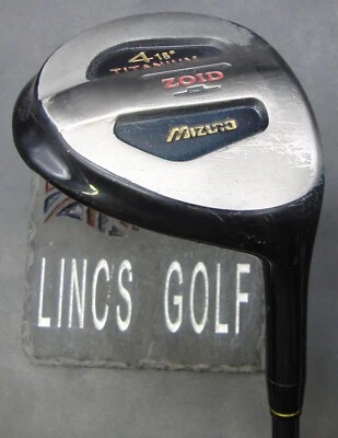 Mizuno T-Zoid 18° 4 Madera Rígida Grafito Eje Agarre Real Foto 1 de 4