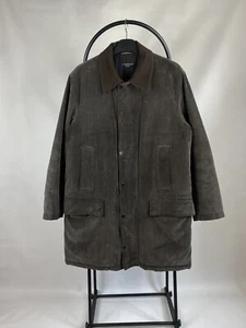 Corneliani Very rare velvet Corduroy Zip Oversize Coat Jacket Size 50 - Picture 1 of 14