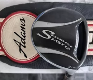 ADAMS SPEEDLINE FAST 12 3 WOOD, 15' LOFT, RIGHT HANDED, PRO LAUNCH BLUE REGULAR - Picture 1 of 12