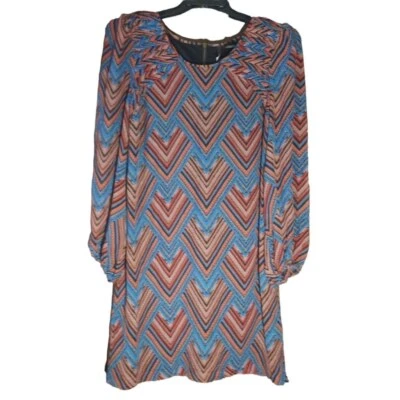 Vestido colorido manga larga Fire Los Angeles talla grande Foto 1 de 4