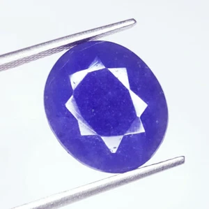 Certified Natural Blue Sapphire 8.02 Ct Unheated Oval Cut AA+ Quality Loose Gems - Picture 1 of 11