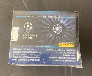2013-14 Panini Soccer Sticker Box 50 Packs UEFA Champions League Small Tear - Picture 1 of 2