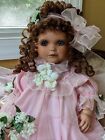 Rustie Porcelain Victorian Toddler Doll Pink Ruffles Limited Edition #428/2000