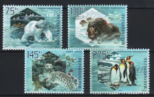 Hungary 2009. Preserve the Polar Regions and Glaciers Animals SILVER set MNH ** - Bild 1 von 1