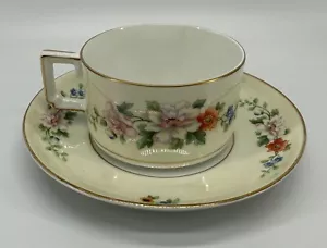 Menge 2 Heinrich Selb Bavaria Singvogel flache Untertasse & Untertassen Deutschland 1920er - Bild 1 von 5