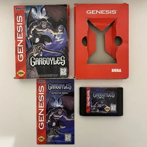Gargoyles con scatola di cartone, manuale Sega Genesis no poster vedi foto - Foto 1 di 20