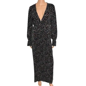 Neu BUDDY LOVE Evie Langarm Maxikleid in Edelstein Größe Small, UVP: 140 $ - Bild 1 von 5