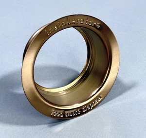 InSinkErator 77677 Sink Flange for Insinkerator Products - Brushed Bronze - Picture 1 of 4