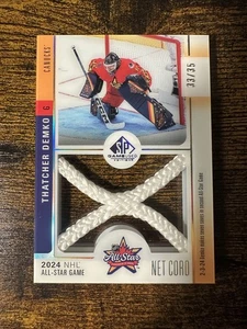 2024-25 SP Game Used Hockey Thatcher Demko All-Star Game Net Cord /35 Canucks - Picture 1 of 2