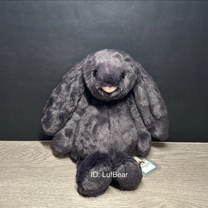 AUTHENTISCH❗️Jellycat Medium Bashful Inky Bunny-Neu mit Etikett nicht mehr produziert-VERSAND AM SELBEN TAG! - Bild 1 von 5