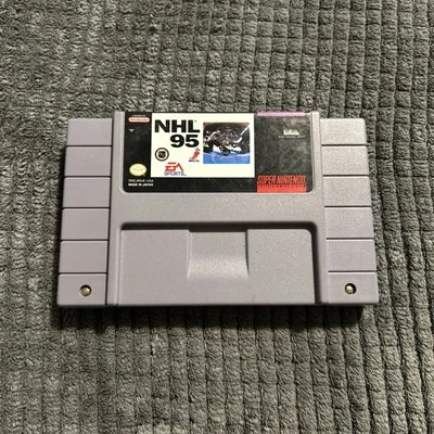 NHL 95 (Super Nintendo Entertainment System, 1994) Tested - Image 1 of 3