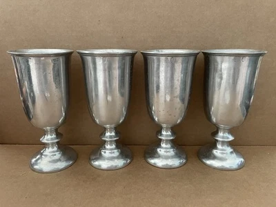 Copas de peltre vintage Wilton Armetale 4 piezas #2 Foto 1 de 4