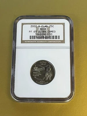 2002-S Ohio State Quarter - NGC PF69 ULTRA CAMEO - Image 1 of 2