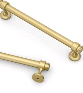 Asidrama (9er Pack) 7,5 Zoll (192 mm) Gold Küche Schrank Griffe Schrankgriffe Kit - Bild 1 von 9