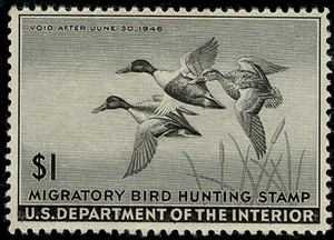 US Duck Stamp Scott #RW12 VF MNH - Picture 1 of 2