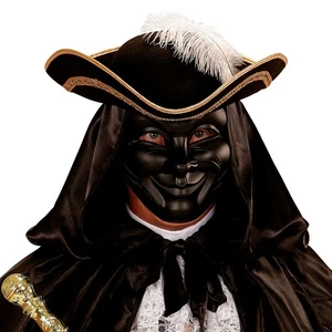 Halloween Anonymous Maske Karneval in Venedig Maskerade Phantom-Maske Fantasma - Bild 1 von 2