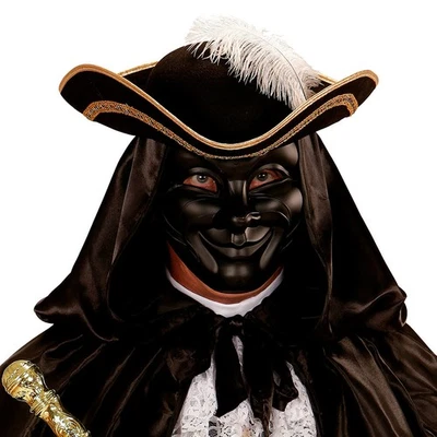 Halloween Anonymous Maske Karneval in Venedig Maskerade Phantom-Maske Fantasma - Bild 1 von 2