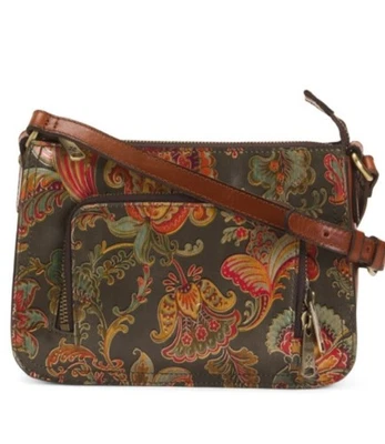 Patricia Nash Collina Vintage Italian Paisley Crossbody Multi NWT MSRP $169 - Image 1 of 4