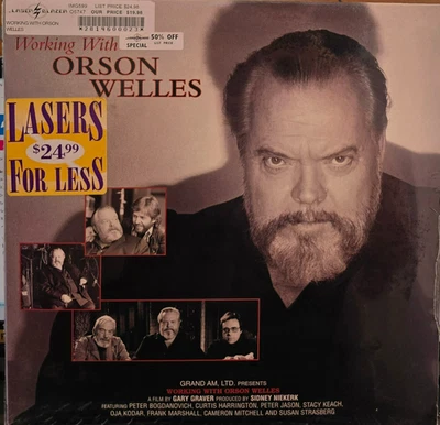 Working With Orson Welles (1993) [NTSC] [ID3143GA] - Laserdisc - Image 1 of 2