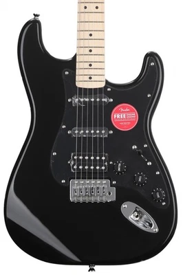 Guitarra eléctrica Squier Sonic Stratocaster HSS - negra Foto 1 de 4
