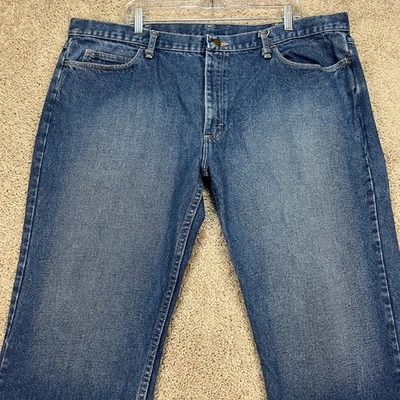 Bulwark FR Mens Jeans Size 42x30 Flame Fire Resistant Workwear Denim Distressed - Image 1 of 4