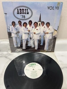 ABRIL 78 LP/VOL. VII/ORIGINAL 1982 DISCOS JOEY EXC/VG+ Shrink CUMBIA Y MAS.. - Picture 1 of 19