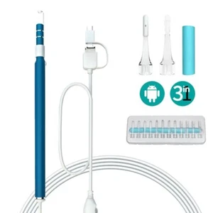 TELECAMERA ENDOSCOPIO PULIZIA PER ORECCHIE ORECCHIO MINI STRUMENTO SPIA HD - Foto 1 di 1