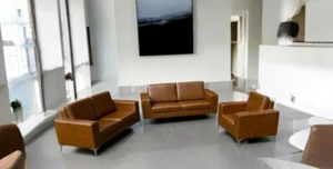 Luxus Designer Fokkerr  XL Leder Garnitur 3+2+1  Aniline Dubay Luxus Leder E2800 - Bild 1 von 24