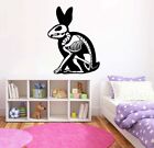Rabbit Decal Bunny Decal Hare Lapine Wall Vinyl Decal Sticker Room Decor Tk2075