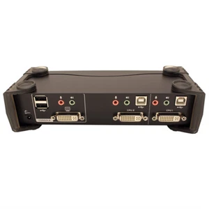 ATEN CS1762A KVM Switch DVI, USB, Audio, USB-Hub, 2 Ports - Bild 1 von 3