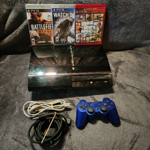 Black PlayStation 3 Sony PS3 Slim 1 Tb 94 Top Games Refurbished, Model  Name/Number: P3S1000UDMN