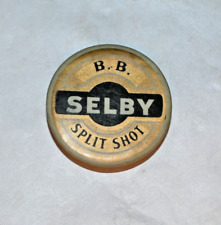 Vintage Selby B.B. Split Shot Sinker Tin