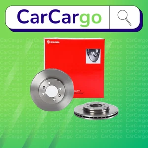 Brembo Vented Front Brake Discs Pair For Austin Montego 2.0 1984-1993 240 mm - Picture 1 of 9