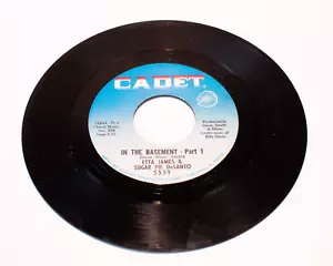 ETTA JAMES & SUGAR PIE DeSANTO 7" IN THE BASEMENT 45 R&B NORTHERN SOUL - Picture 1 of 2