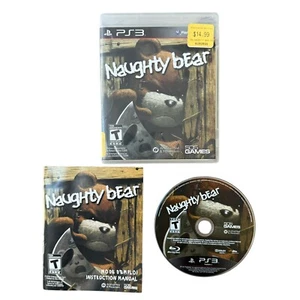 Naughty Bear PlayStation 3 PS3 CIB Complete - Imagen 1 de 5