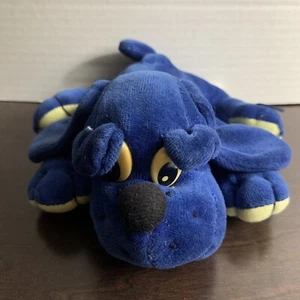 Vintage Dark Blue Blue’s Clues Dog Named Blue Stuffed Animal - Picture 1 of 8